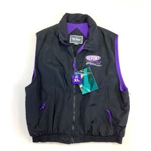 NEW Vintage Dupont Refinish Racing XL Vest Jacket Mountain Gear Top Gear NWT